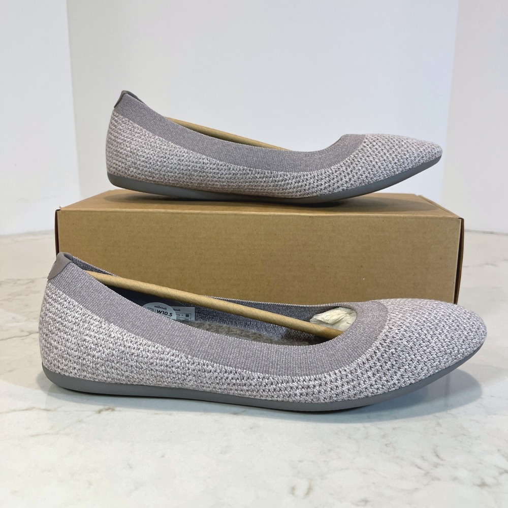 Allbirds NEW Tree Breezer Ballet Flats Womens 10.5 Hazy Mauve Travel Ecofriendly